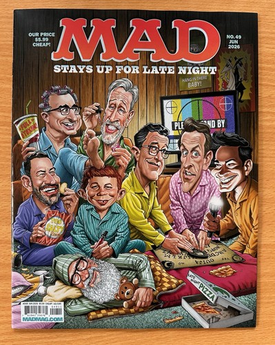 Mad magazine stays - mad,