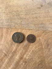 Threepenny bit Coin 1958 brass