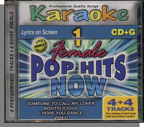 Karaoke female pop hits - -,