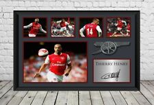 Thierry Henry Signed Photo Poster Print Football Arsenal FC Memorabilia