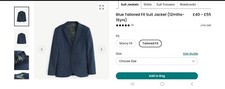 Boys Next Suit: Blue tailored
