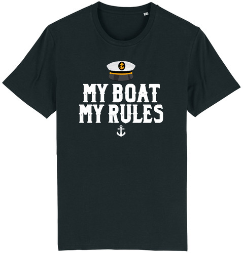 Boat rules t shirt - my, my