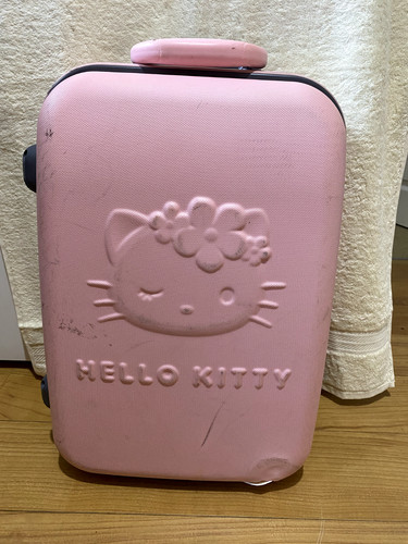 Hello kitty suitcase - kitty,