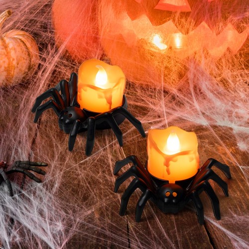 Pack halloween spider led - spider,