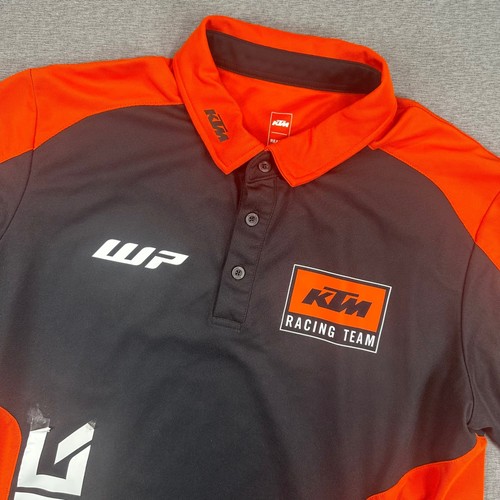 Ktm racing polo shirt mens - racing,