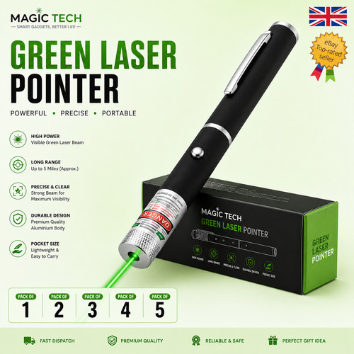Green laser pointer pen - pointer, 532nm