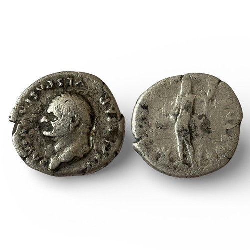 Emperor vespasian denarius - vespasian,