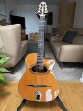 1970s CSL Maccaferri replica. "Gypsy D Hole" acoustic guitar. Django Reinhardt
