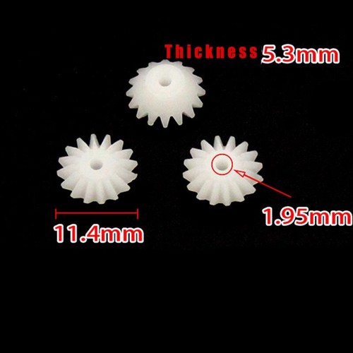 Module plastics bevel gear - 0.5,