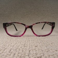 Red or Dead Glasses Frames Purple Square Full Frame Eyewear Spectacles Retro