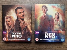 Doctor Who Series 1 AND 2 Blu-ray Limited Edition Steelbook Bundle