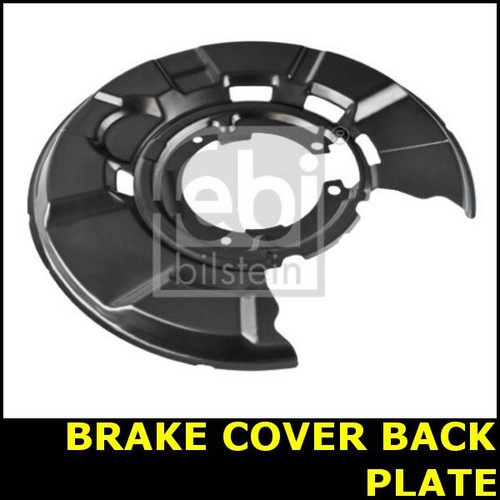 Brake cover back plate rear - brake,