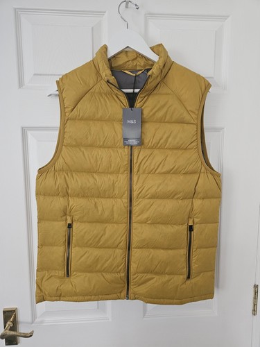 Mens feather down gilet - mens,