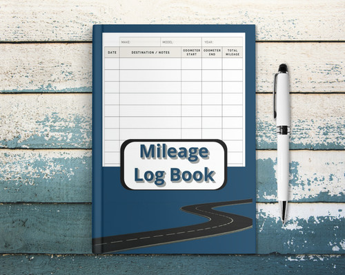 Mileage log book - log,