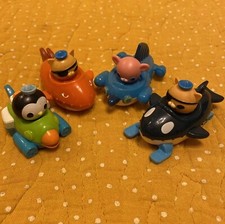 CBeebies Octonauts Gup Speeders Mini Car Die cast Vehicles Peso Kwazii  Inkling