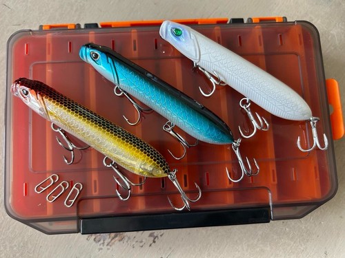 Double sided lure - double, three