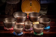 Tibetan singing bowl - tibetan, 7