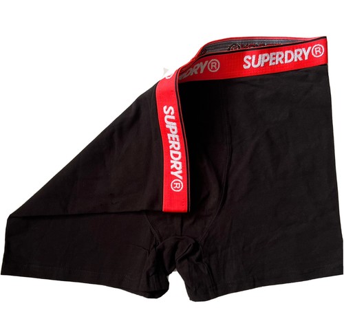 Superdry black organic - black,