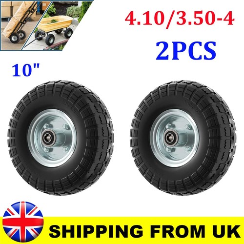 Solid pu foam tires - 10",