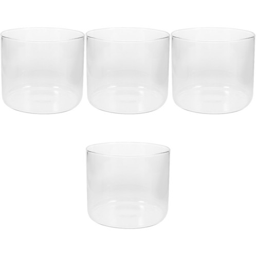 Small round transparent glass - round,