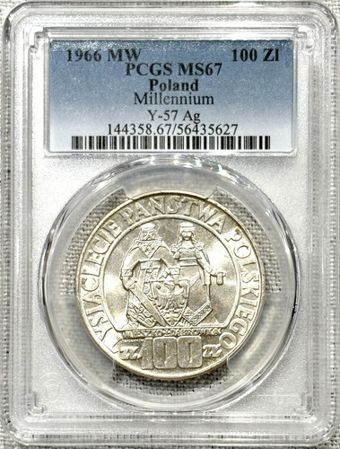 1966 silver poland - 1966,