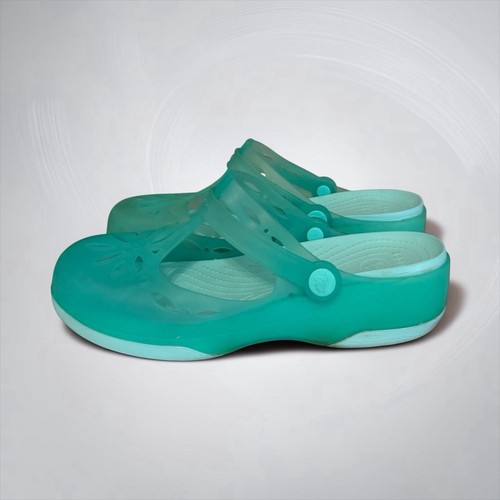 Crocs teal translucent - teal,