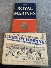 Two original Royal Marines books 1939-43 WW2 and another 1982 Falklands War