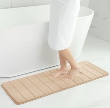 Memory Foam Bath Mat 40x120 cm Extra Soft Non-Slip Bathroom Mat Runner Absorb