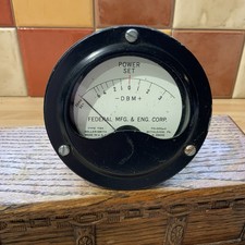vintage panel meter, Federal