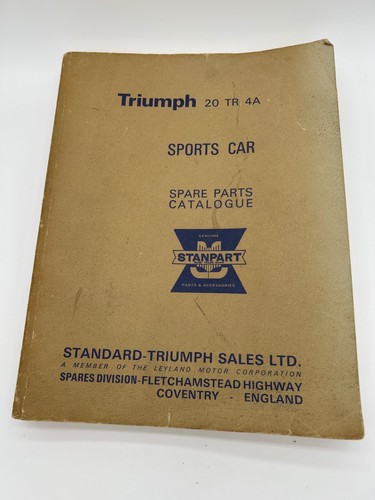 Triumph tr4a sports - tr4a,