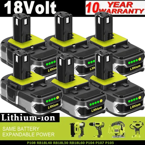 For ryobi p108 - 4x~1x, 18v