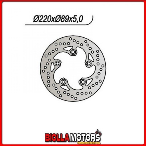 659791 rear brake disc - rear,