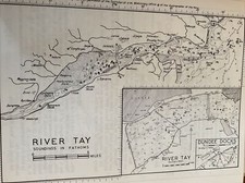 VINTAGE SEA CHART / NAUTICAL