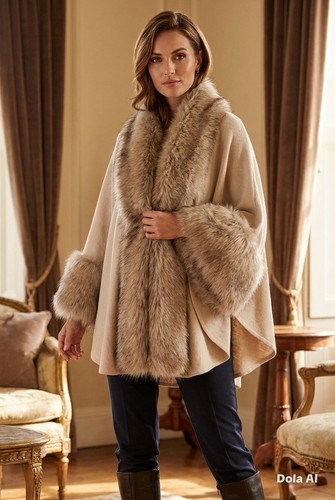 Joanna hope faux - hope, cape
