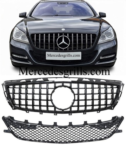 Mercedes w218 cls grille - mercedes,