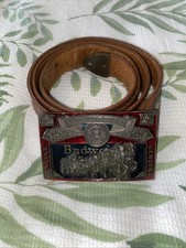 Vintage Budweiser  Belt Buckle