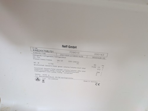 Neff fridge spare parts - neff,