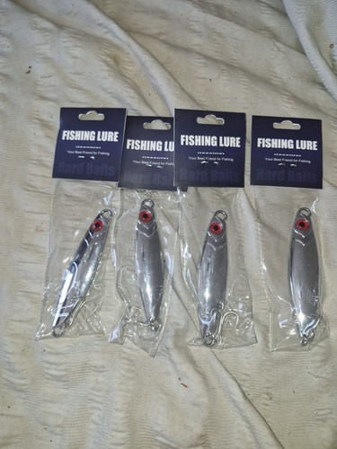 40g silver stinger spinner - 4x,