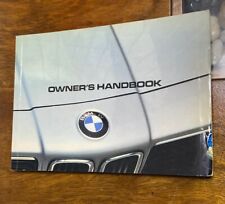 GENUINE BMW 6 SERIES OWNERS MANUAL HANDBOOK 628CSi 633CSi 635CSi E24 1976-1982