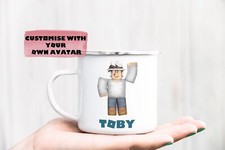 Personalised roblox mug - roblox,