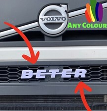 Volvo BETER Logo Badge Emblem