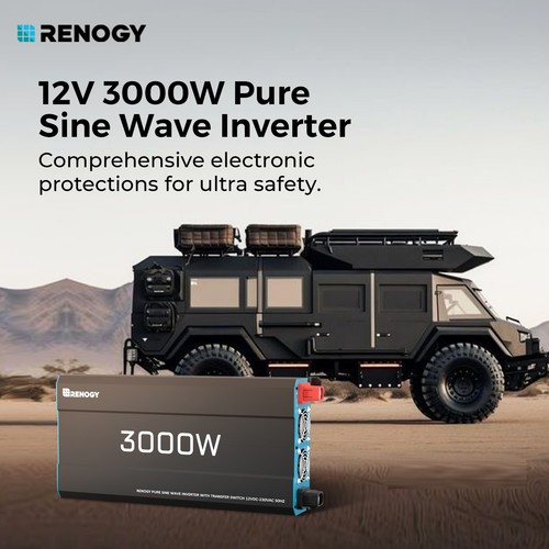 Renogy 3000w pure sine wave - renogy,