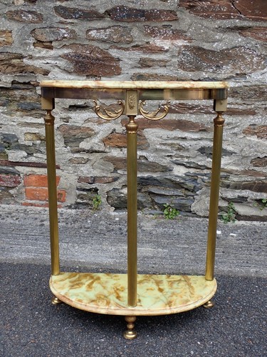 Onyx hall console table - console,