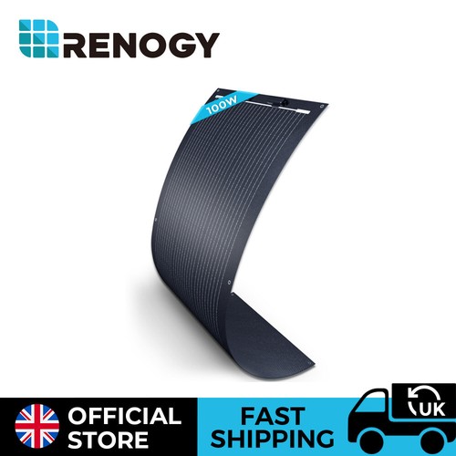 100w solar panel - 12v, flexible