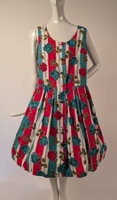 VINTAGE 1950’S STRIPED ROSE