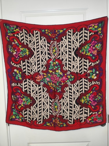 Tiffany retro red floral - red,