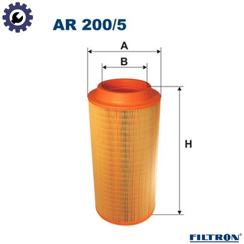 Air filter 200 for - ar,