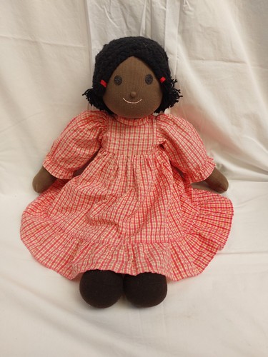 Large vintage rag doll - vintage, in