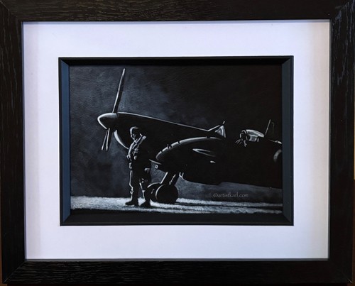 Spitfire with pilot - ,, an