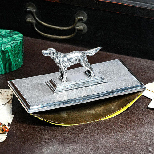 Hunting dog english antique - hunting,